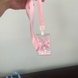 Pink Character Lanyard for Kids